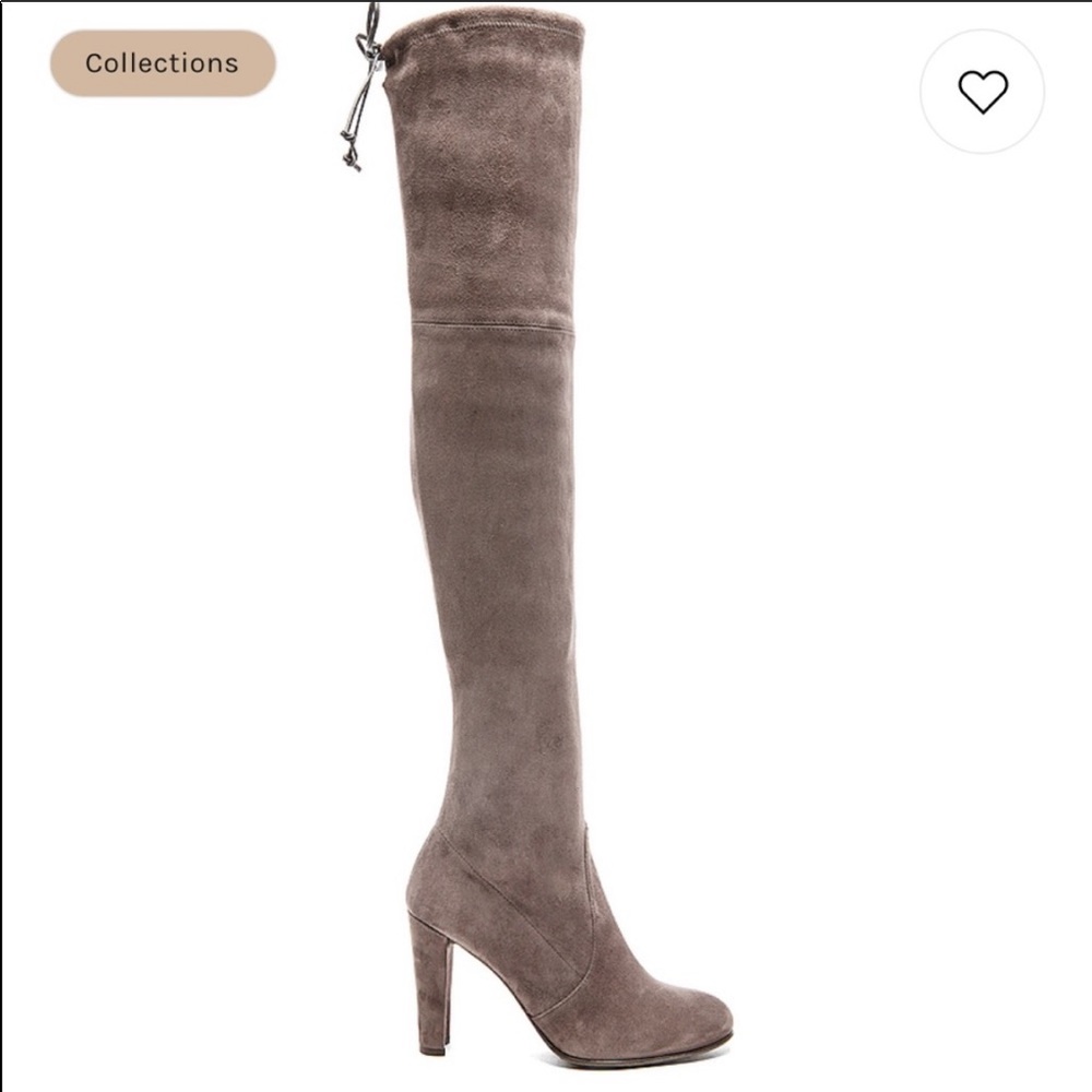 Stuart Weitzman Over The Knee Suede Boots